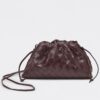 Replica Bottega Veneta Mini Pouch with Strap in Gold Metallic Lambskin 11