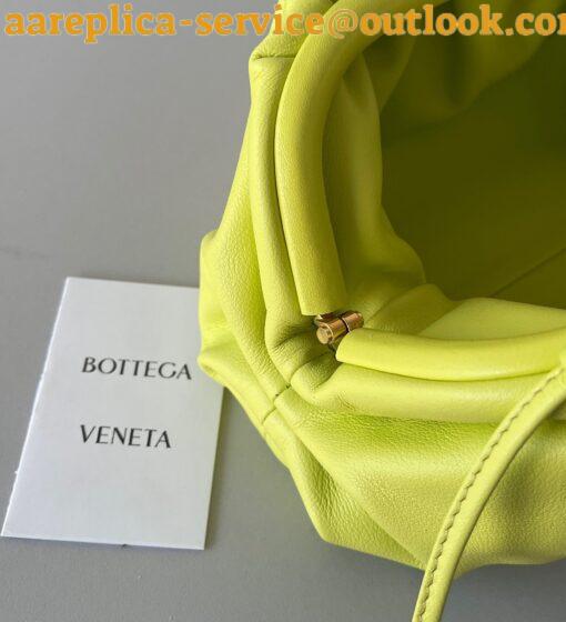 Replica Bottega Veneta Mini Pouch with Strap in Kiwi Calfskin 3