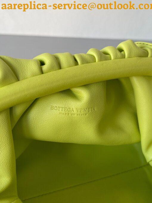 Replica Bottega Veneta Mini Pouch with Strap in Kiwi Calfskin 9