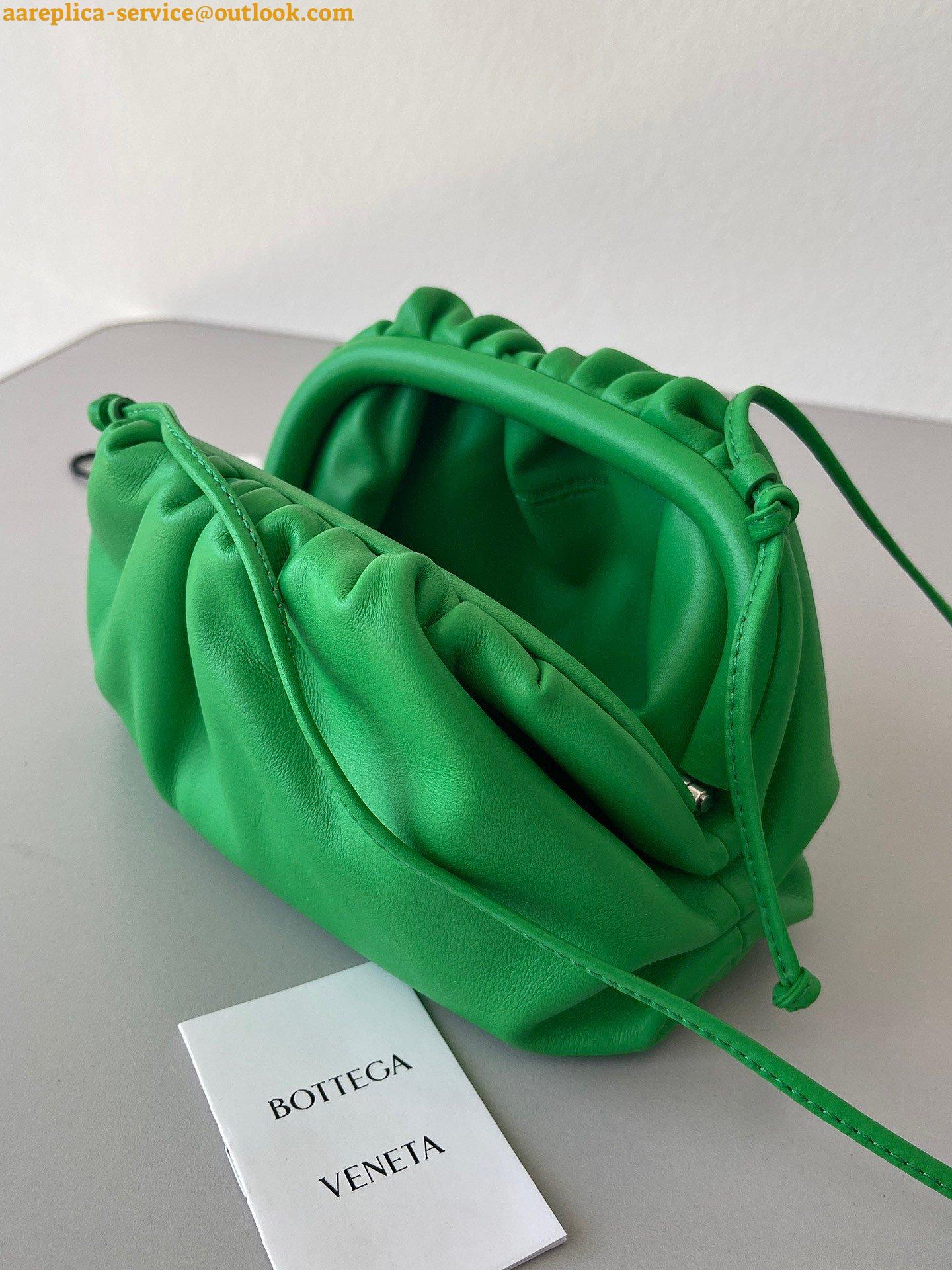 Replica Bottega Veneta Mini Pouch with Strap in Parakeet Calfskin 4 Replica Bottega Veneta Mini Pouch with Strap in Parakeet Calfskin 4