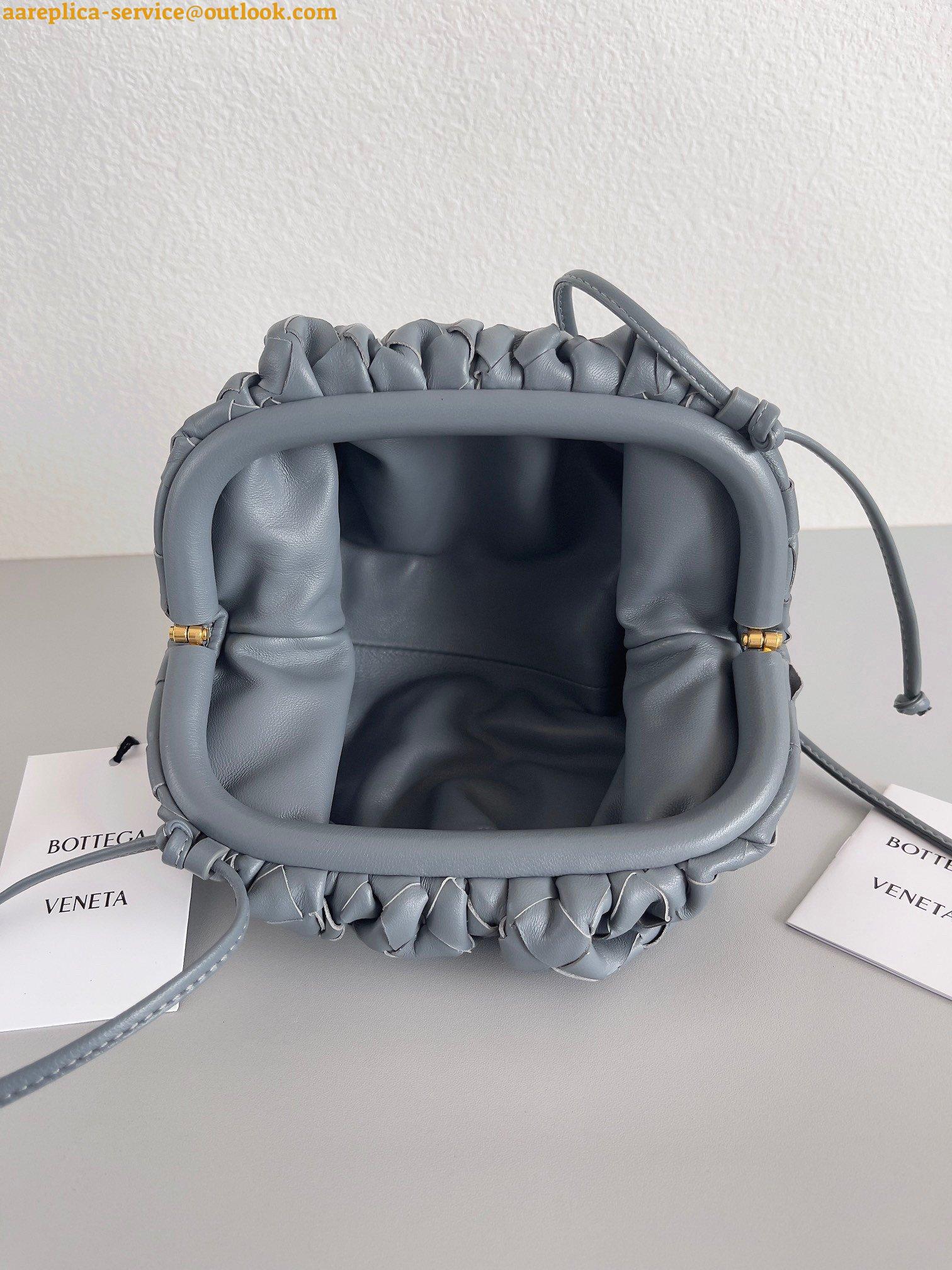 Replica Bottega Veneta Mini Pouch with Strap in Thunder Intrecciato Lambskin 9 Replica Bottega Veneta Mini Pouch with Strap in Thunder Intrecciato Lambskin 9