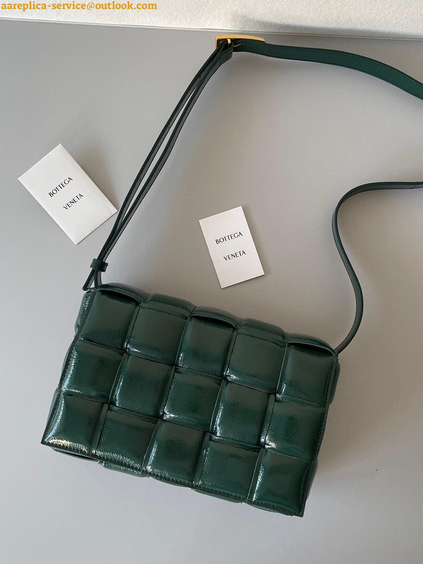 Replica Bottega Veneta Padded Cassette Bag In Green Intrecciato Deerskin 4 Replica Bottega Veneta Padded Cassette Bag In Green Intrecciato Deerskin 4
