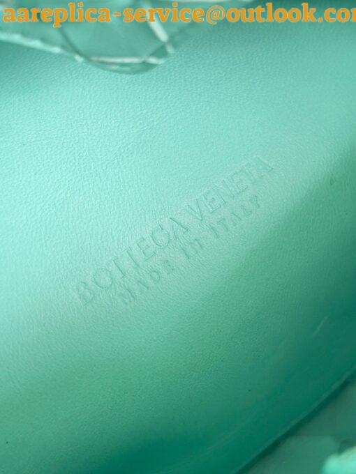 Replica Bottega Veneta Parachute Small Bag in Green Oasis Intrecciato Lambskin 3