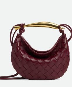 Replica Bottega Veneta Sardine Mini Bag In Barolo Intrecciato Lambskin