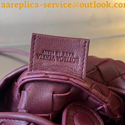 Replica Bottega Veneta Sardine Mini Bag In Barolo Intrecciato Lambskin 7