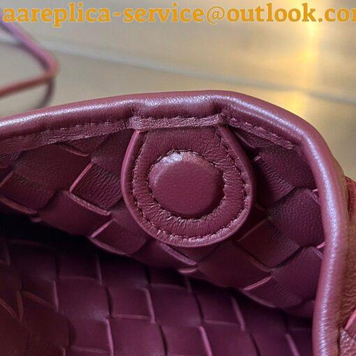 Replica Bottega Veneta Sardine Mini Bag In Barolo Intrecciato Lambskin 10