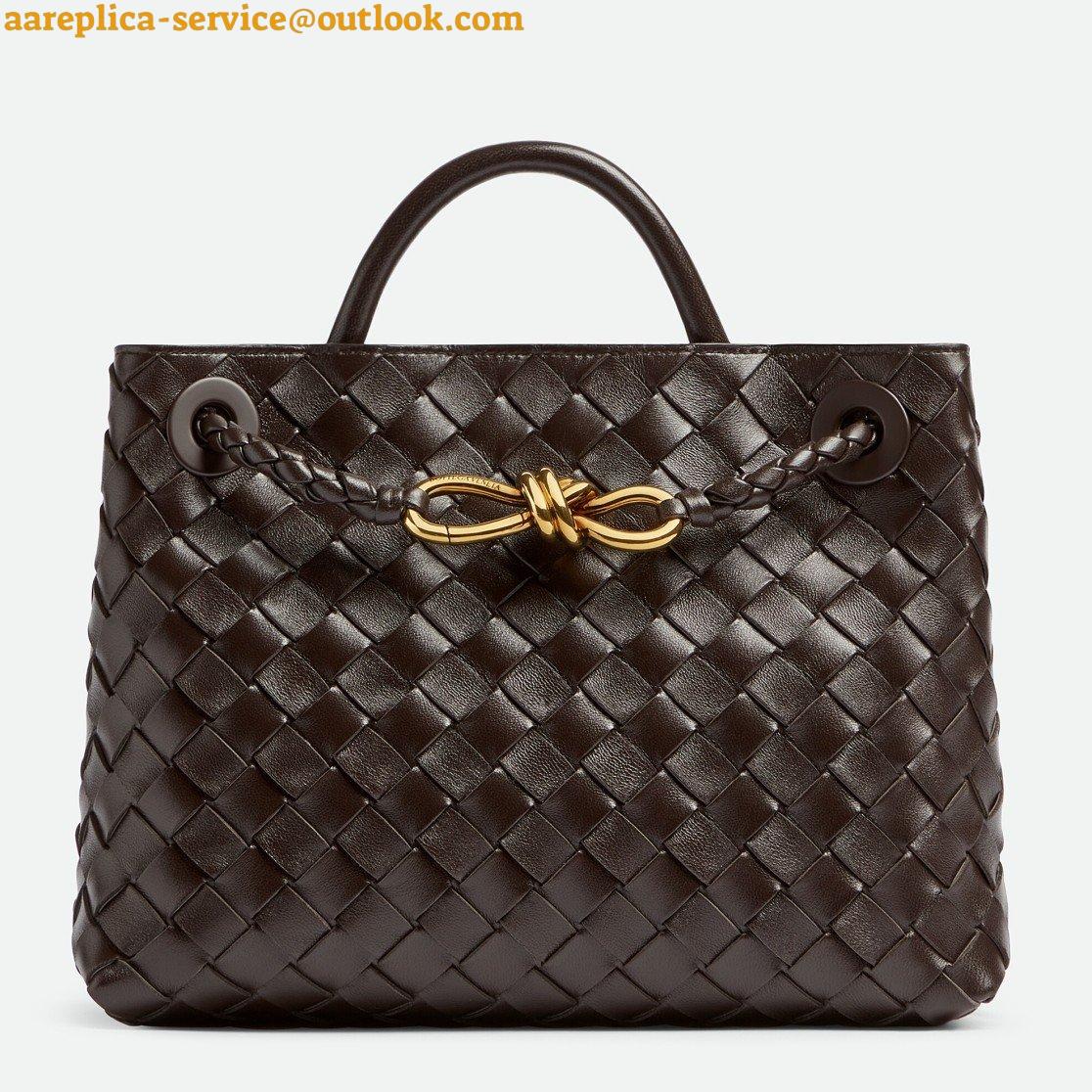 Replica Bottega Veneta Andiamo Small East/West Bag In Fondant Intrecciato Lambskin 13 Replica Bottega Veneta Andiamo Small East/West Bag In Fondant Intrecciato Lambskin 13
