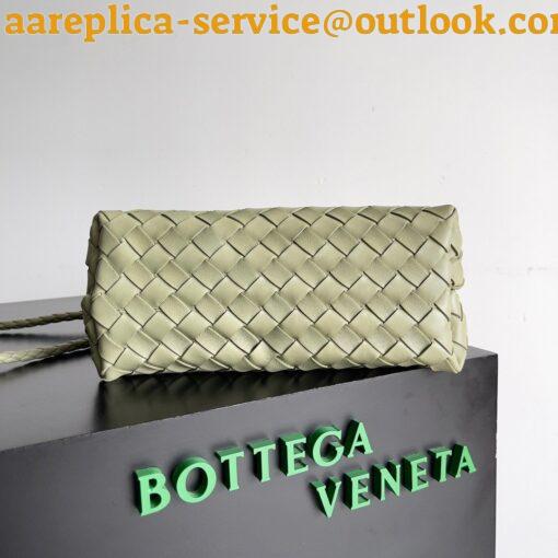 Replica Bottega Veneta Small Andiamo Bag In Travertine Intrecciato Lambskin 2