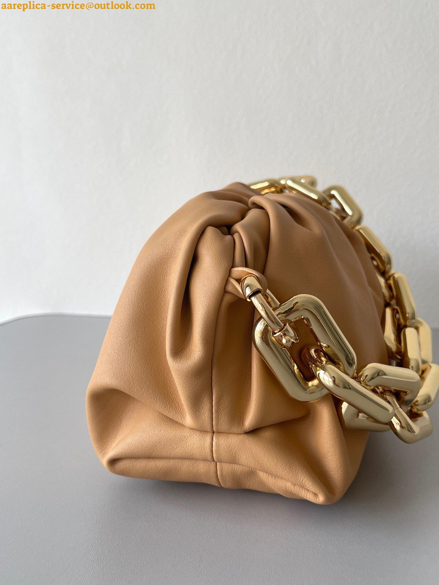 Replica Bottega Veneta The Chain Pouch Bag In Almond Calfskin 4 Replica Bottega Veneta The Chain Pouch Bag In Almond Calfskin 4