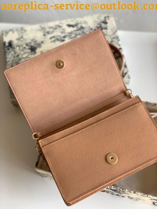 Replica Dior 30 Montaigne 2 In 1 Belt Bag In Poudre Calfskin 7