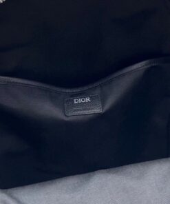 Replica Dior Explorer Backpack In Black CD Diamond Mirage Ski Capsule Nylon 2