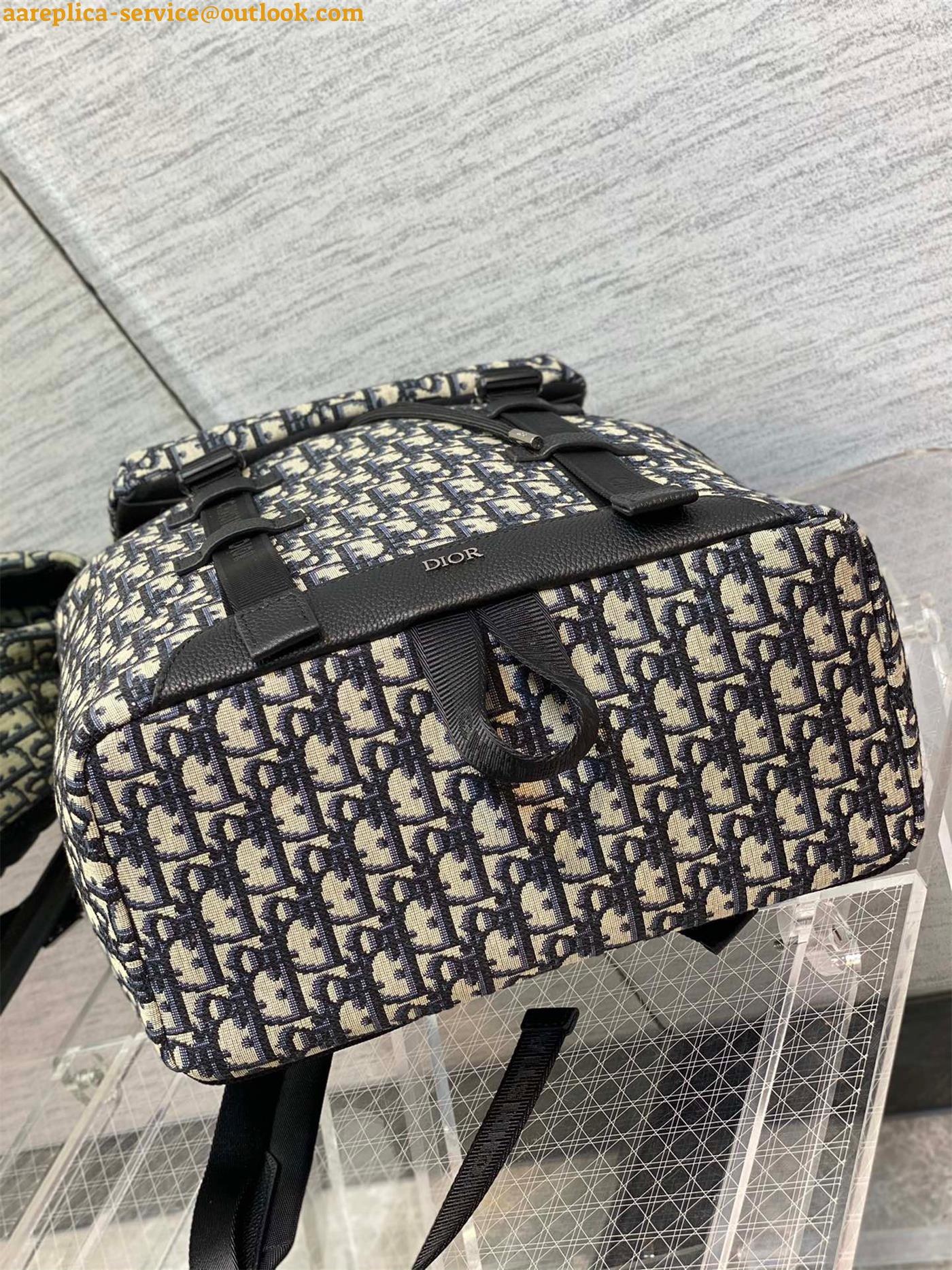 Replica Dior Explorer Backpack In Black Dior Oblique Jacquard 3 Replica Dior Explorer Backpack In Black Dior Oblique Jacquard 3