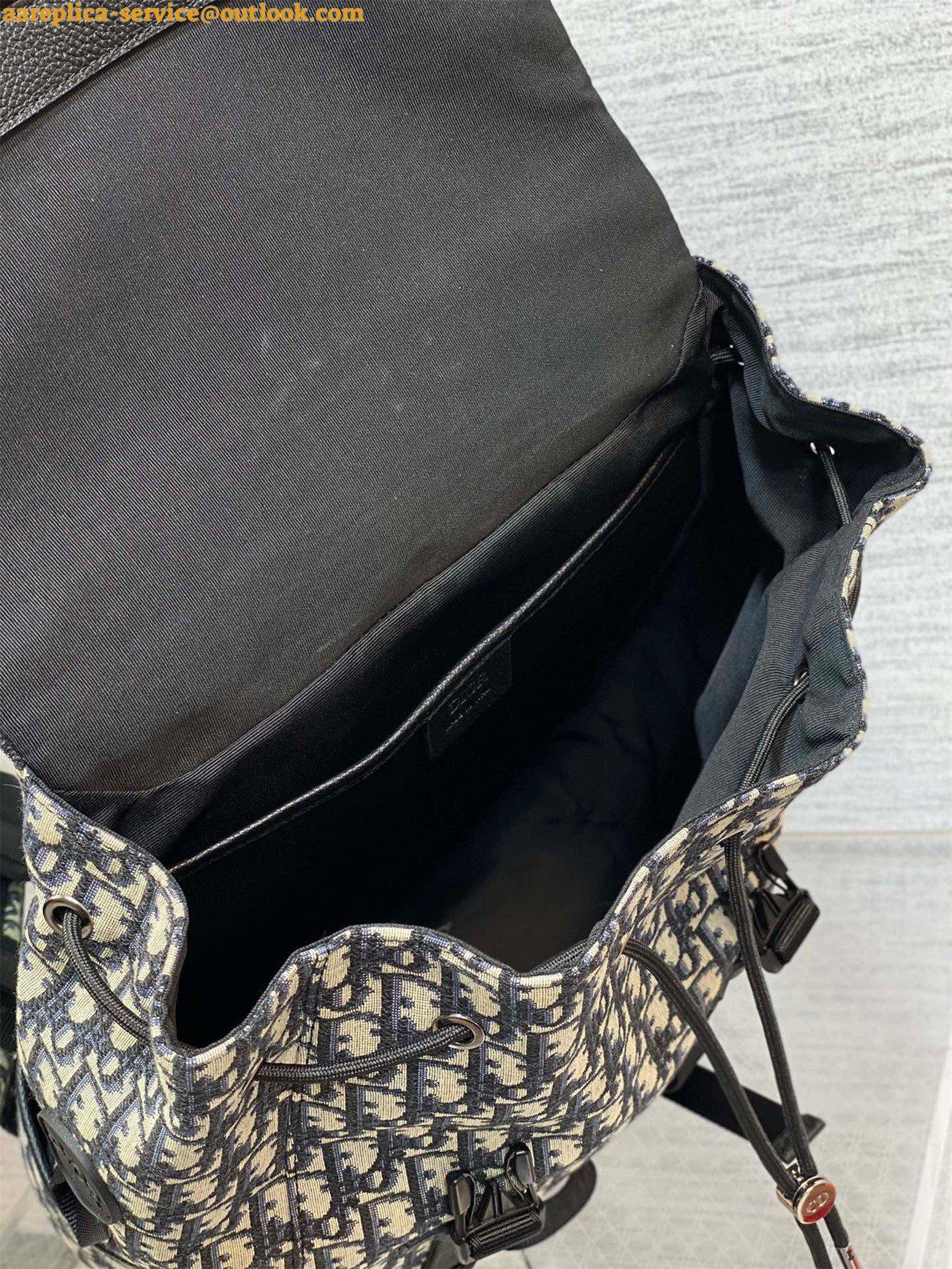 Replica Dior Explorer Backpack In Black Dior Oblique Jacquard 5 Replica Dior Explorer Backpack In Black Dior Oblique Jacquard 5