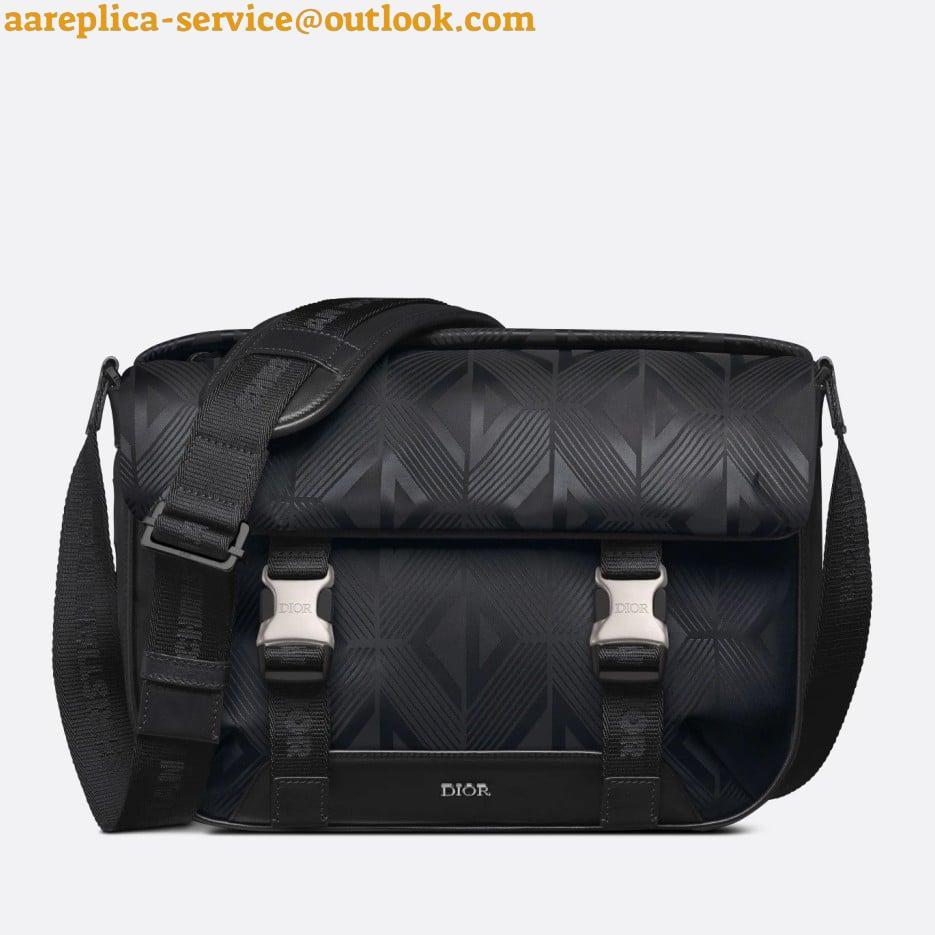 Replica Dior Explorer Messenger Bag In Black CD Diamond Mirage Ski Capsule Nylon Replica Dior Explorer Messenger Bag In Black CD Diamond Mirage Ski Capsule Nylon