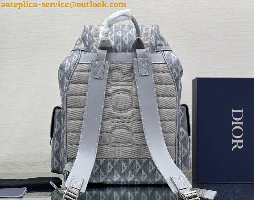 Replica Dior Hit the Road Backpack In Gray CD Diamond Canvas 6 Replica Dior Hit the Road Backpack In Gray CD Diamond Canvas 6