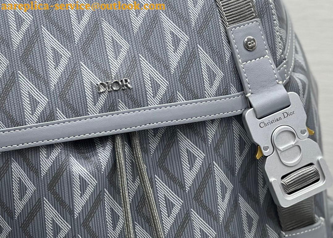 Replica Dior Hit the Road Backpack In Gray CD Diamond Canvas 11 Replica Dior Hit the Road Backpack In Gray CD Diamond Canvas 11