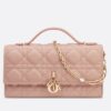 Replica Dior Miss Dior Mini Bag In White Cannage Lambskin 12