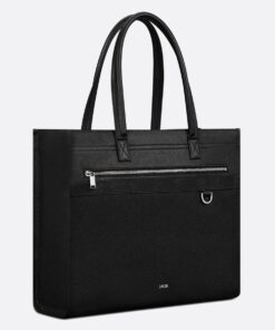 Replica Dior Safari Tote Bag in Black Dior Oblique Jacquard Replica Dior Safari Tote Bag in Black Dior Oblique Jacquard