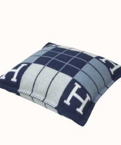 Replica Hermes Blue Small Avalon III Pillow Cover Replica Hermes Blue Small Avalon III Pillow Cover