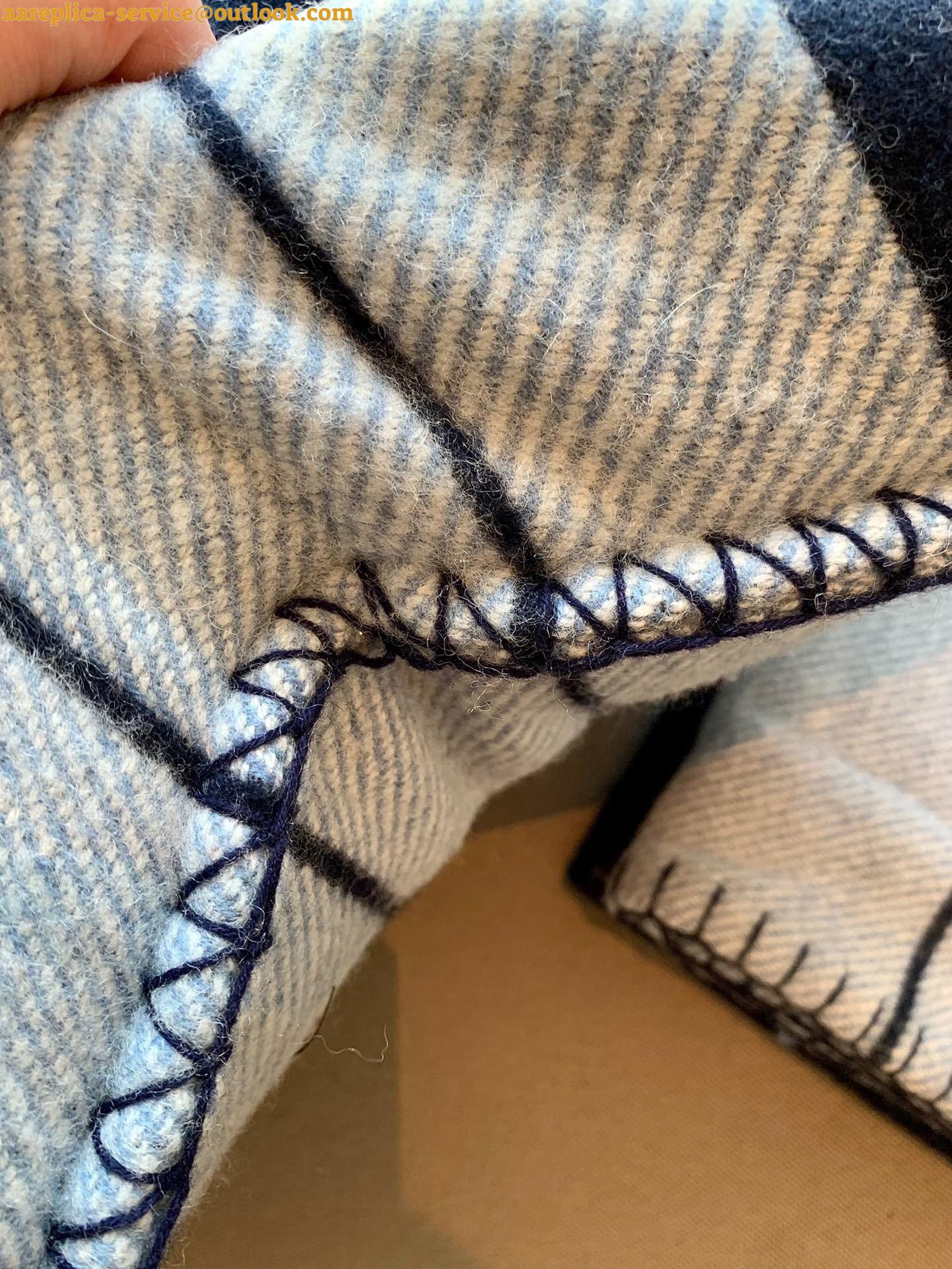 Replica Hermes Blue Small Avalon III Pillow Cover 4 Replica Hermes Blue Small Avalon III Pillow Cover 4