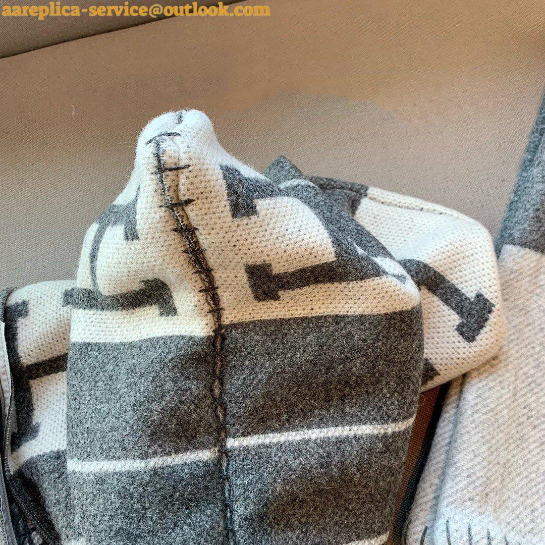 Replica Hermes Grey Small Avalon III Pillow Cover 7 Replica Hermes Grey Small Avalon III Pillow Cover 7