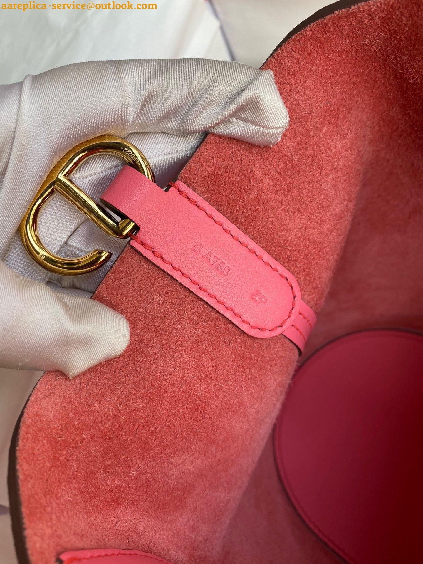Replica Hermes In The Loop 18 Handmade Bag in Rose Lipstick Clemence Leatherther 8 Replica Hermes In The Loop 18 Handmade Bag in Rose Lipstick Clemence Leatherther 8