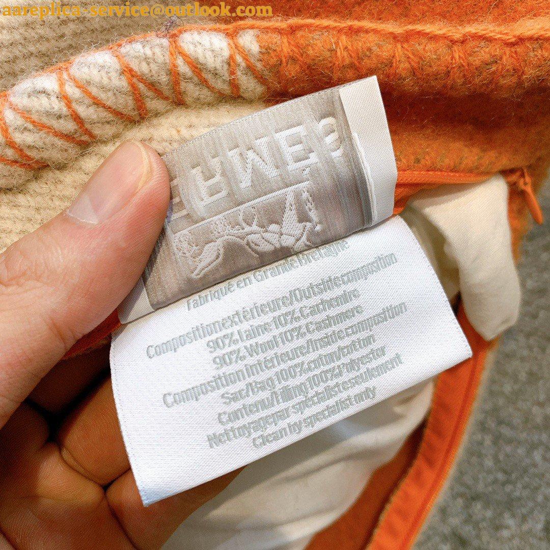 Replica Hermes Orange Small Avalon Pillow Cover 7 Replica Hermes Orange Small Avalon Pillow Cover 7