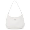 Replica Prada Cleo Flap Bag In Aqua Brushed Leather 10