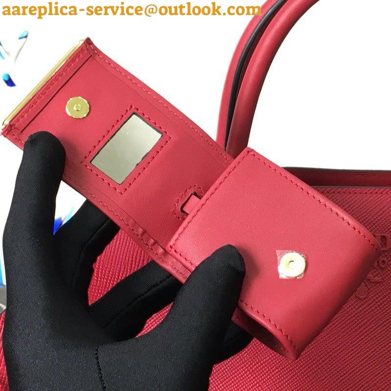 Replica Prada Monochrome Small Bag In Red Saffiano Leather 4 Replica Prada Monochrome Small Bag In Red Saffiano Leather 4