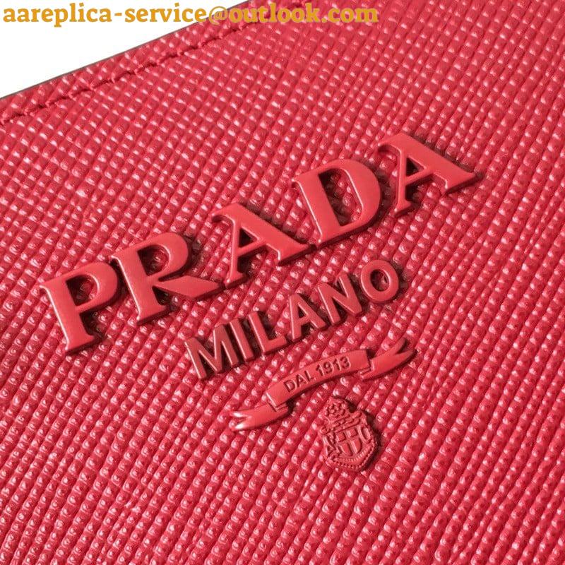 Replica Prada Monochrome Small Bag In Red Saffiano Leather 5 Replica Prada Monochrome Small Bag In Red Saffiano Leather 5