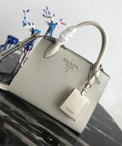 Replica Prada Monochrome Small Bag In White Saffiano Leather Replica Prada Monochrome Small Bag In White Saffiano Leather