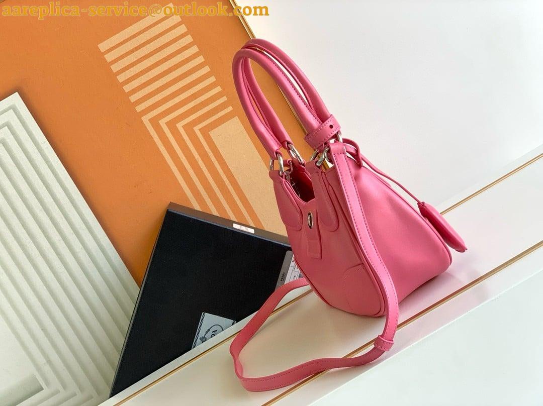 Replica Prada Moon Bag in Pink Padded Nappa Leather 4 Replica Prada Moon Bag in Pink Padded Nappa Leather 4
