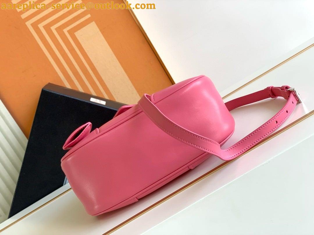 Replica Prada Moon Bag in Pink Padded Nappa Leather 5 Replica Prada Moon Bag in Pink Padded Nappa Leather 5