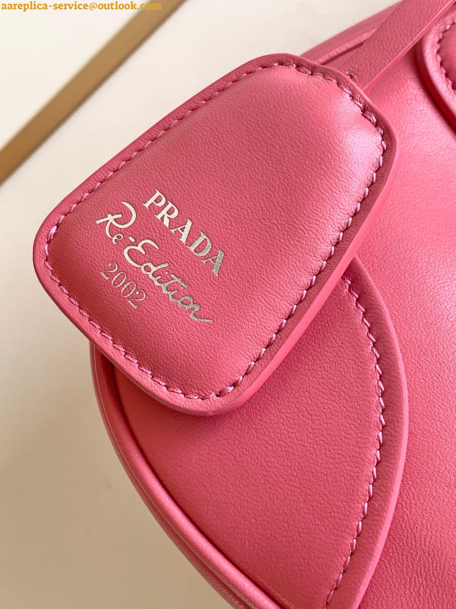 Replica Prada Moon Bag in Pink Padded Nappa Leather 19 Replica Prada Moon Bag in Pink Padded Nappa Leather 19