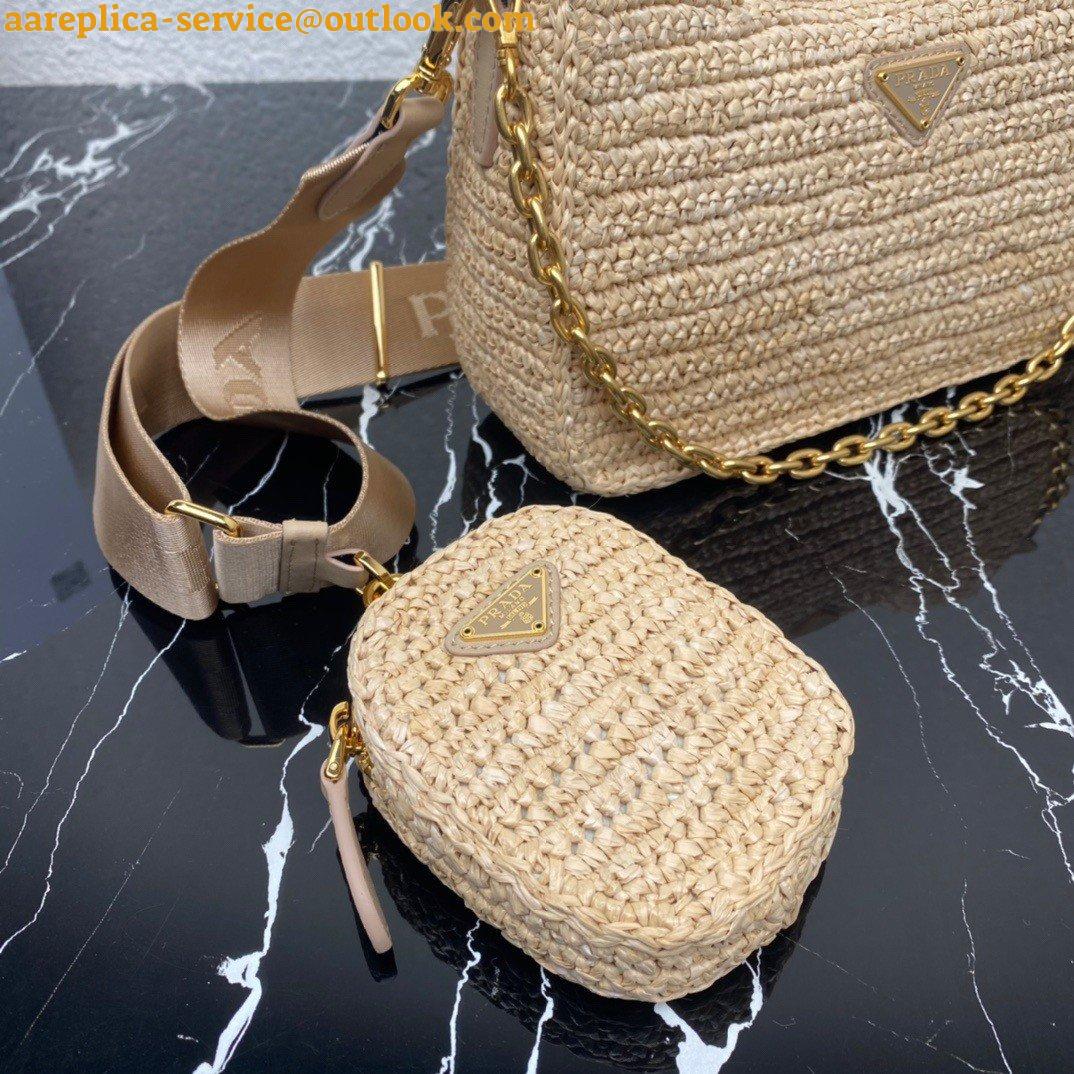 Replica Prada Re-Edition 2005 Shoulder Bag In Beige Raffia 17 Replica Prada Re-Edition 2005 Shoulder Bag In Beige Raffia 17