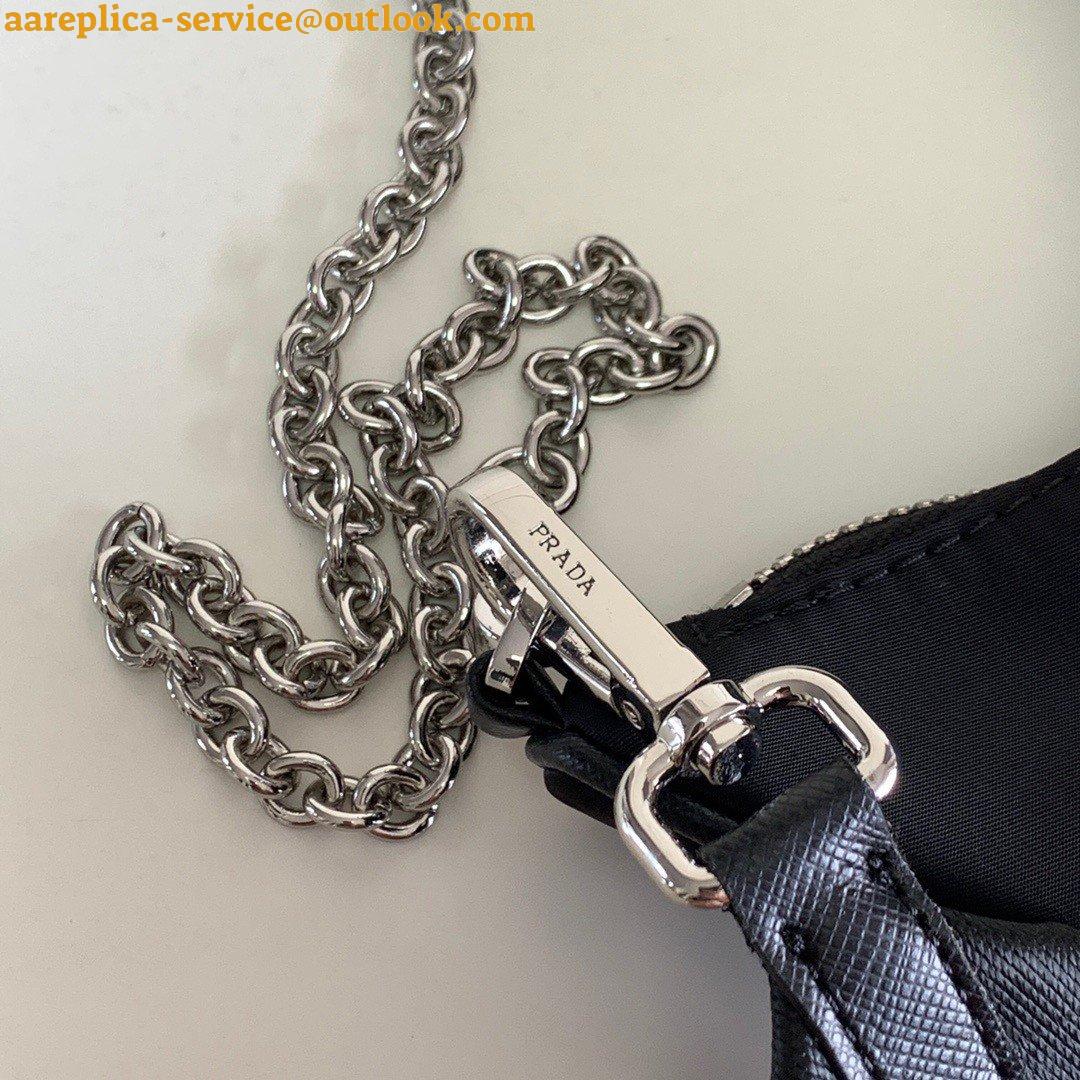 Replica Prada Re-Edition 2005 Shoulder Bag In Black Raffia 8 Replica Prada Re-Edition 2005 Shoulder Bag In Black Raffia 8