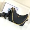 Replica Prada Re-Edition 2005 Shoulder Bag In Pink Saffiano Leather 10