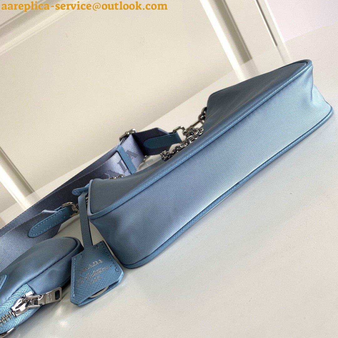 Replica Prada Re-Edition 2005 Shoulder Bag In Blue Re-Nylon 4 Replica Prada Re-Edition 2005 Shoulder Bag In Blue Re-Nylon 4