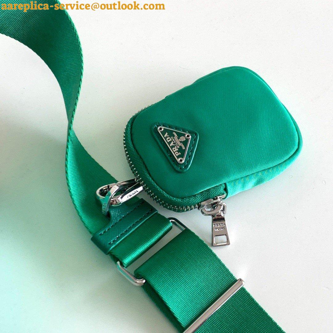 Replica Prada Re-Edition 2005 Shoulder Bag In Green Re-Nylon 9 Replica Prada Re-Edition 2005 Shoulder Bag In Green Re-Nylon 9