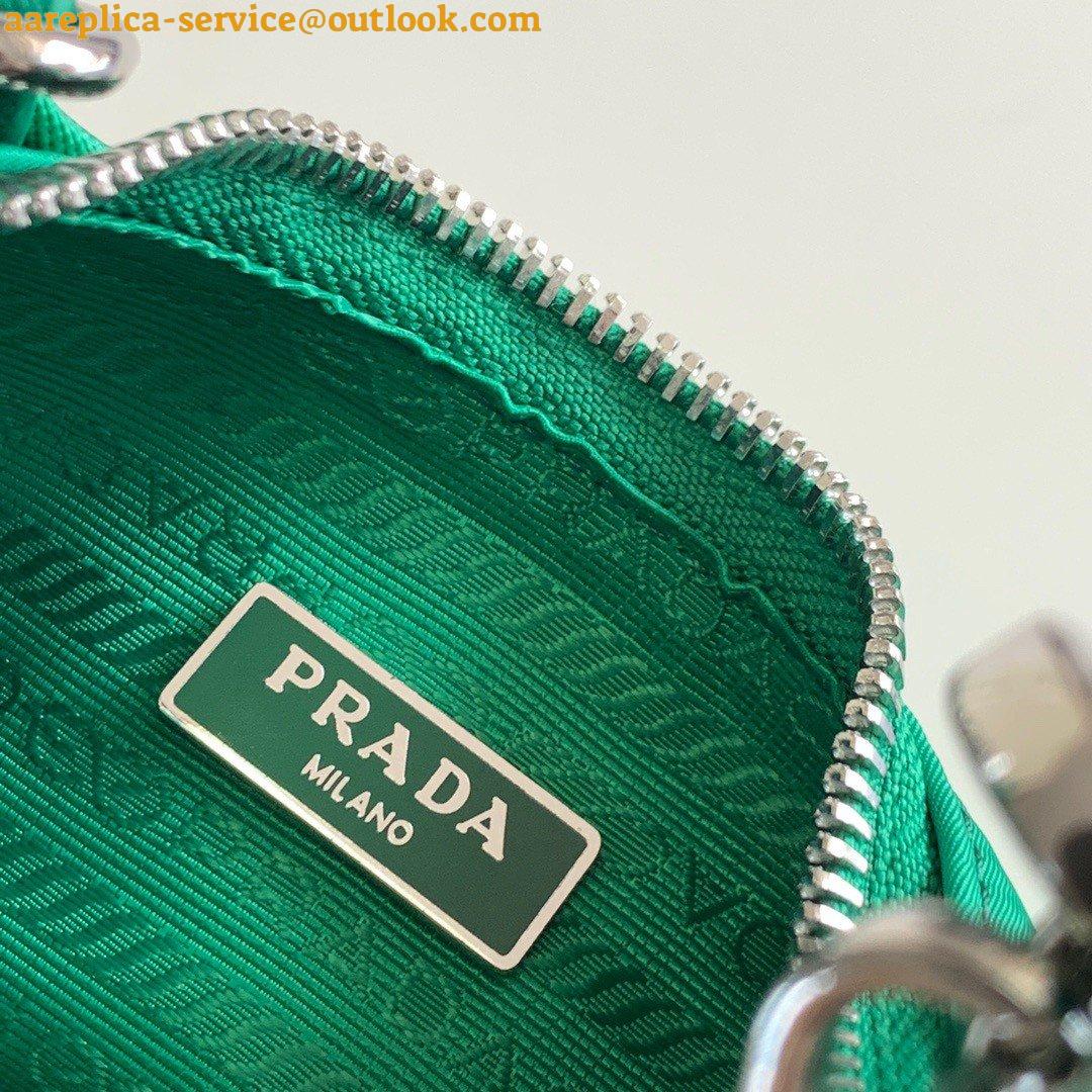 Replica Prada Re-Edition 2005 Shoulder Bag In Green Re-Nylon 11 Replica Prada Re-Edition 2005 Shoulder Bag In Green Re-Nylon 11