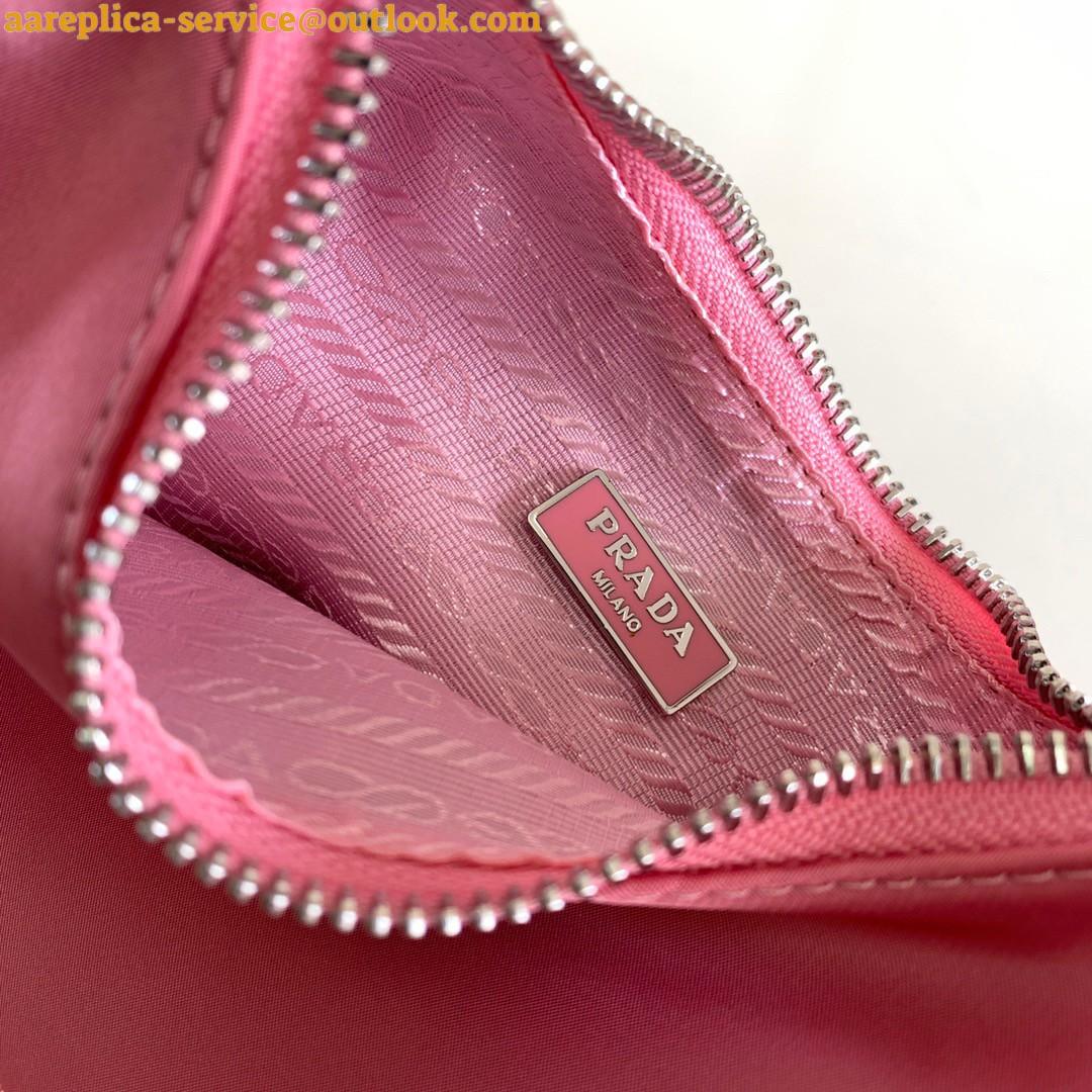 Replica Prada Re-Edition 2005 Shoulder Bag In Pink Raffia 11 Replica Prada Re-Edition 2005 Shoulder Bag In Pink Raffia 11