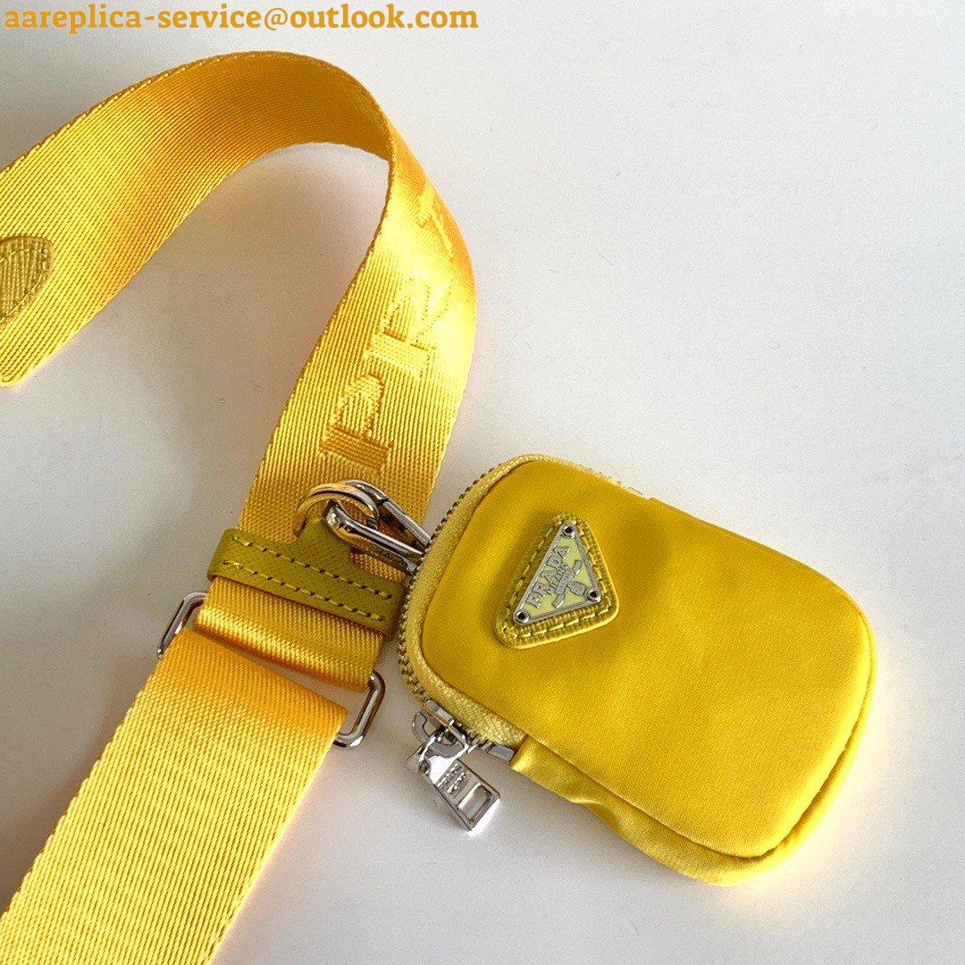 Replica Prada Re-Edition 2005 Shoulder Bag In Yellow Re-Nylon 10 Replica Prada Re-Edition 2005 Shoulder Bag In Yellow Re-Nylon 10