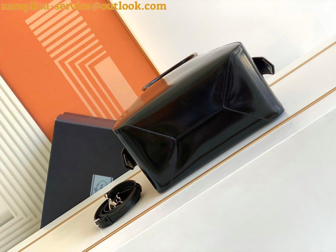 Replica Prada Supernova Small Top Handle Bag In Black Brushed Leather 7 Replica Prada Supernova Small Top Handle Bag In Black Brushed Leather 7