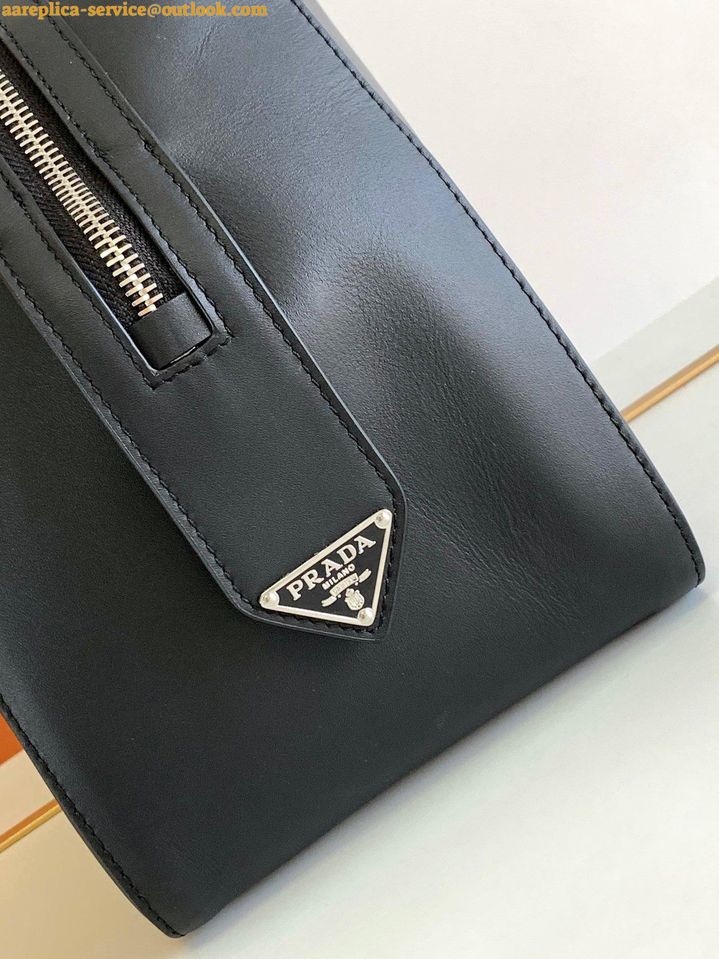 Replica Prada Supernova Small Top Handle Bag In Black Leather 6 Replica Prada Supernova Small Top Handle Bag In Black Leather 6
