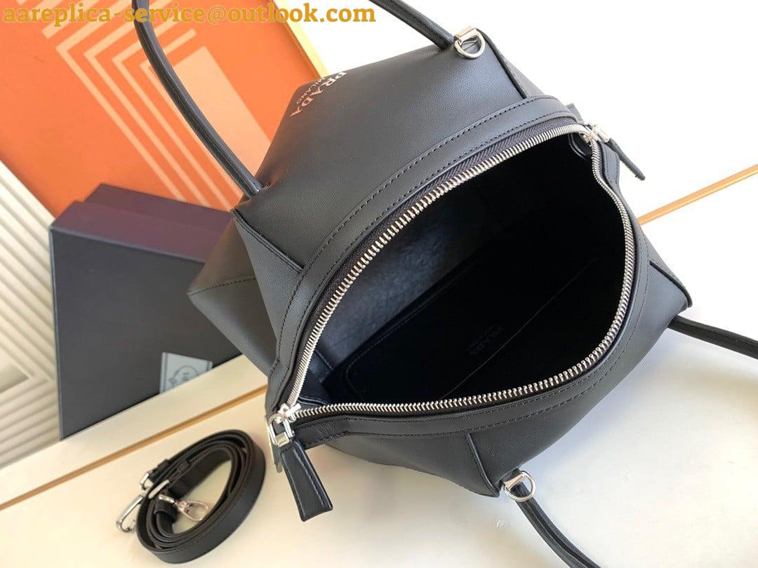 Replica Prada Supernova Small Top Handle Bag In Black Leather 10 Replica Prada Supernova Small Top Handle Bag In Black Leather 10