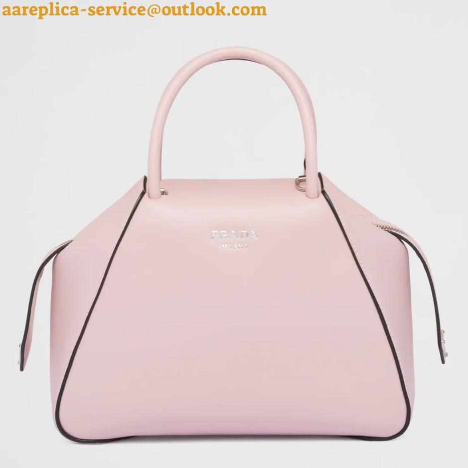 Replica Prada Supernova Small Top Handle Bag In Pink Leather 2 Replica Prada Supernova Small Top Handle Bag In Pink Leather 2