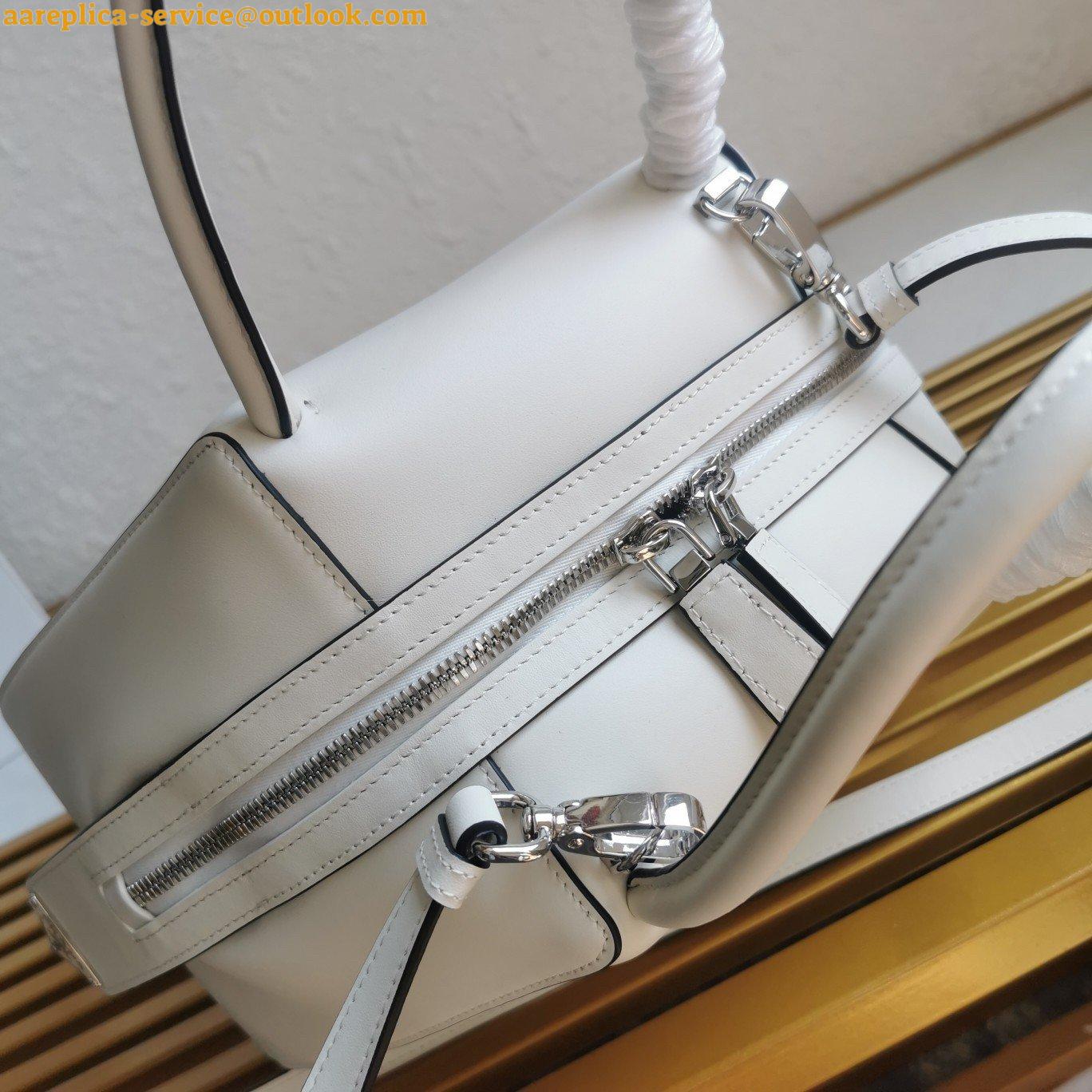 Replica Prada Supernova Small Top Handle Bag In White Leather 6 Replica Prada Supernova Small Top Handle Bag In White Leather 6