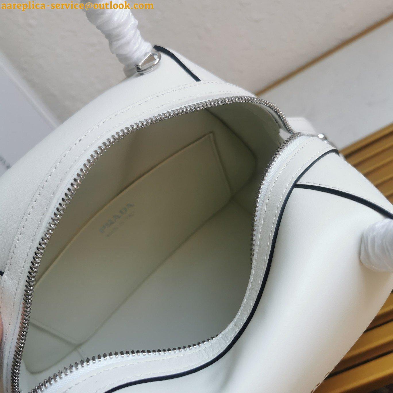 Replica Prada Supernova Small Top Handle Bag In White Leather 7 Replica Prada Supernova Small Top Handle Bag In White Leather 7