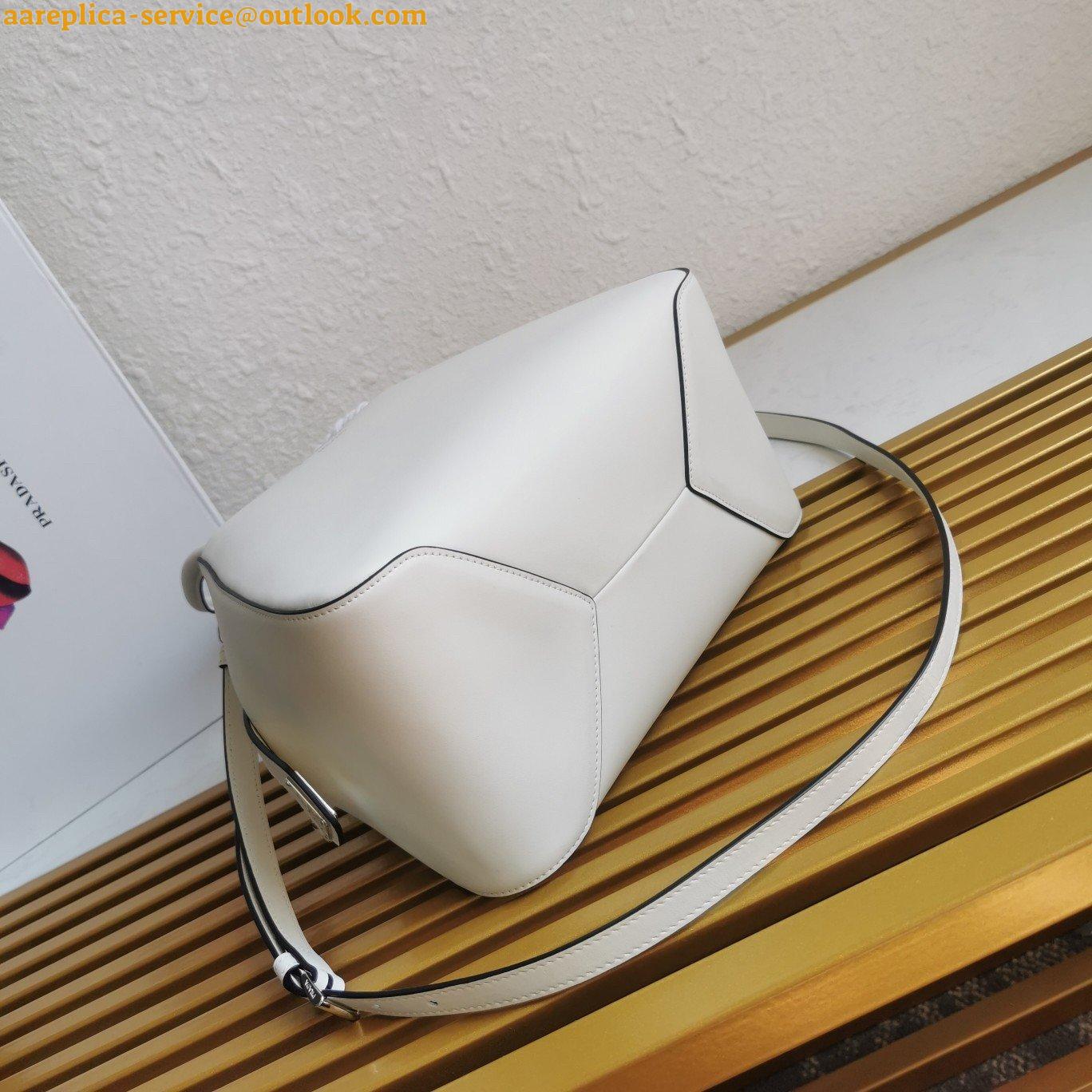 Replica Prada Supernova Small Top Handle Bag In White Leather 8 Replica Prada Supernova Small Top Handle Bag In White Leather 8